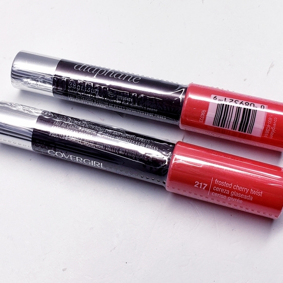 Cover Girl Lip Perfection Jumbo Gloss Balm Sheers, #217 Frosted Cherry Twist - Picture 6 of 7